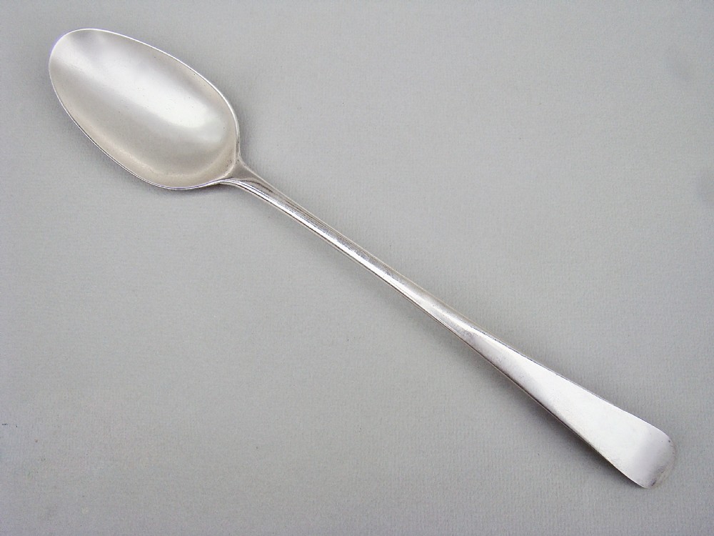 york silver old english pattern basting spoon by hampston prince circa 1780