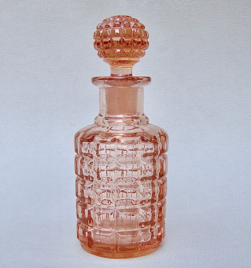 gorgeous 19th century french glass scent bottle circa 1890