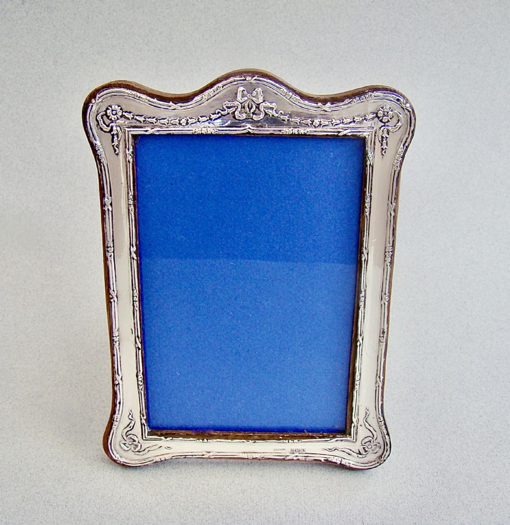george v silver photo frame by wibroadway co birmingham 1918